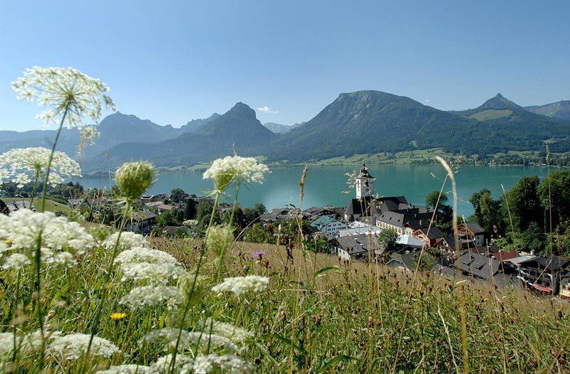 Gaestehaus Menkens Saint Wolfgang Exterior foto